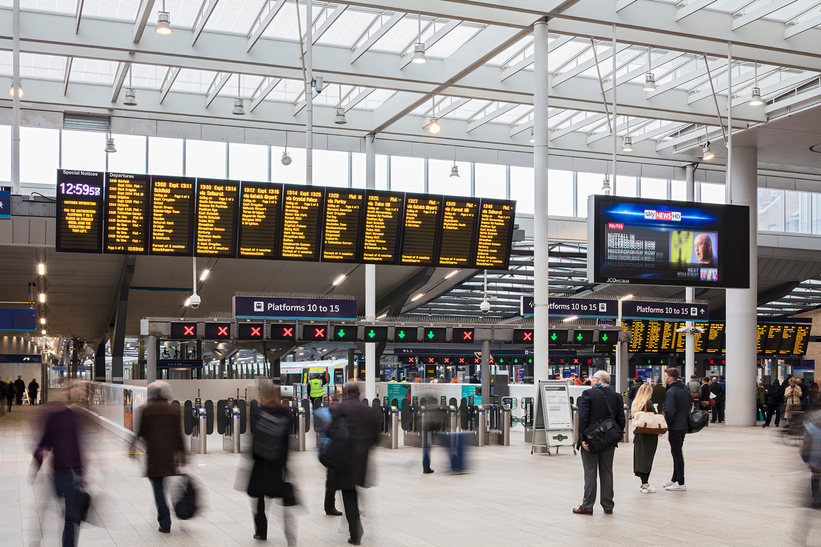 Shard concourse at London Bridge